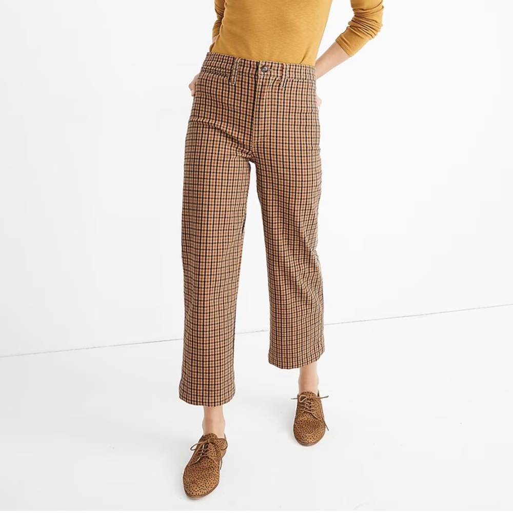 Madewell - Slim Emmett Wide-leg Crop